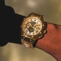 Thumbnail for AM186SS - AMBASSADOR POLISH 18K PLATED / GOLD / SS BAND