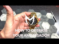 MSTR Ambassador 1001LB 18k gold watch Operation Instruction Video