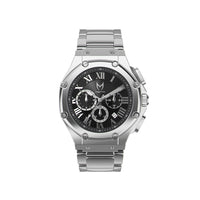 Thumbnail for AM1045SSB - AMBASSADOR SILVER BRUSHED WATCH
